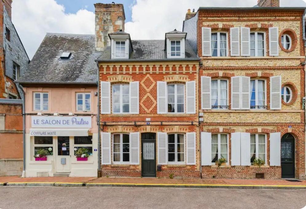 Maison De Charme Beaumont, Proche Deauville Exteriör bild