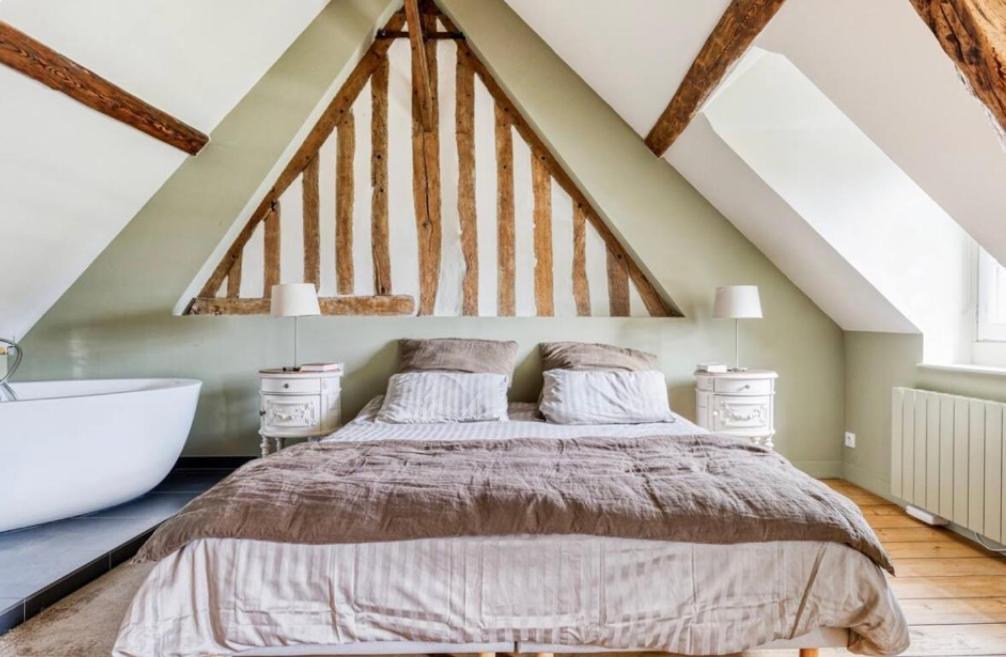 Maison De Charme Beaumont, Proche Deauville Exteriör bild