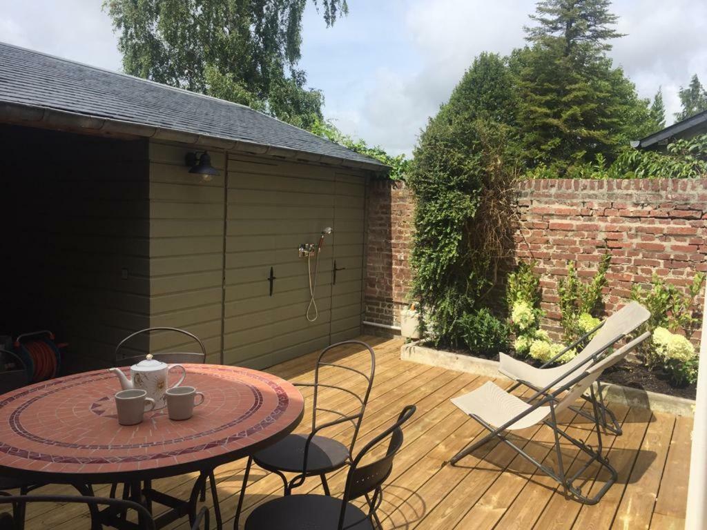 Maison De Charme Beaumont, Proche Deauville Exteriör bild